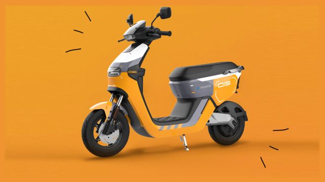 Emako scooter elettrico arancione